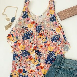 Floral Tank Top
